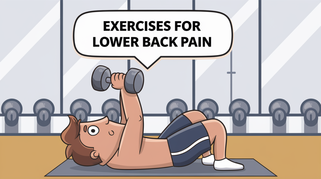 BACK EXERCISES FOR LOWER BACK PAIN,lower back exercises