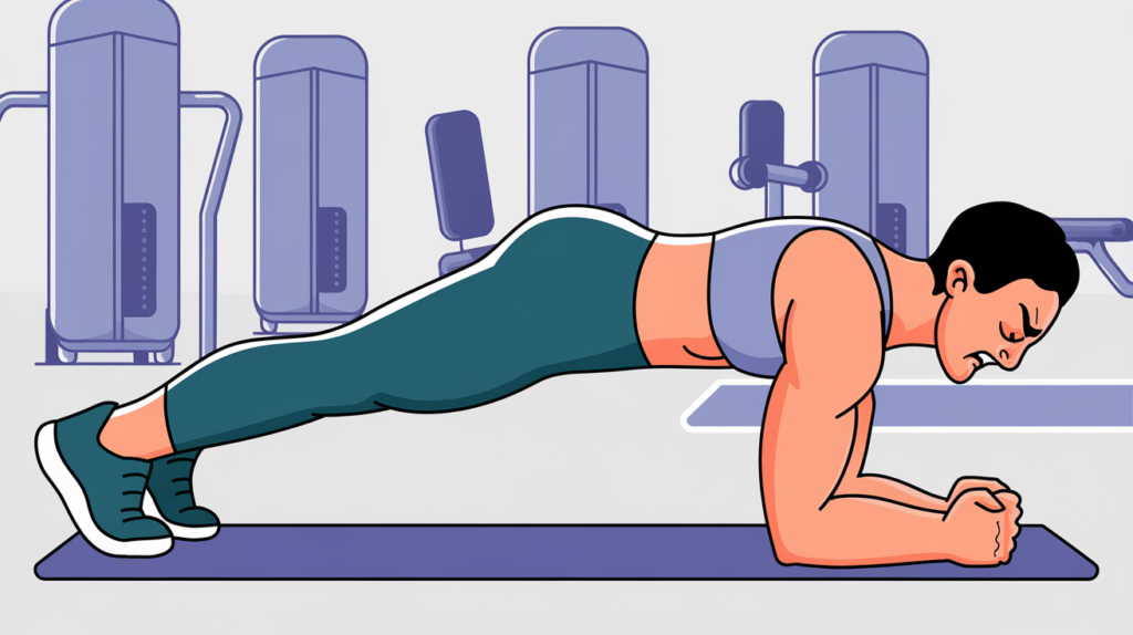 Back Plank Exercise